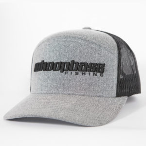 Whoopbass Snapback Trucker Hat with Puff Embroidery